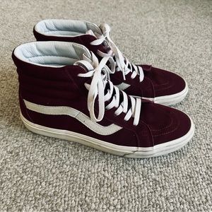 Vans Sk8-Hi Men’s Burgundy Suede Sneakers (Size 12) {*LIMITED EDITION*}